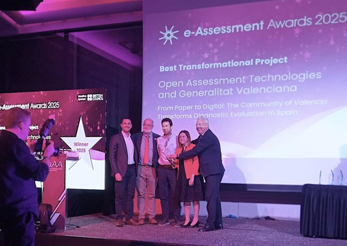 La Conselleria de Educación, premiada en los e-Assessment Awards por la digitalización de la Evaluación de Diagnóstico