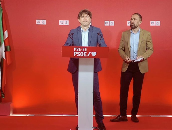 Eneko Andueza y Denis Itxaso