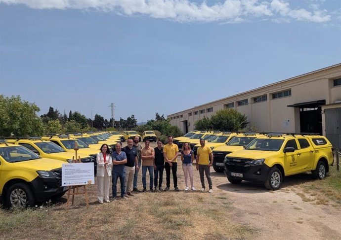 El Ibanat refuerza los equipos de prevención y lucha contra incendios con una veintena de nuevos vehículos.