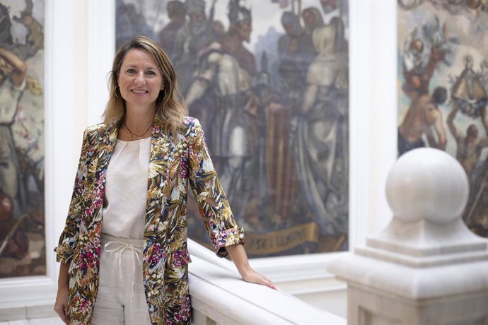 Archivo - L'alcaldessa de Castelló de la Plana, Begoña Carrasco, en una imatge d'arxiu