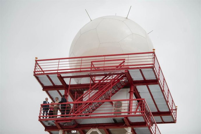 Inauguración del primer radar meteorológico de última generación de la AEMET en Almagro.