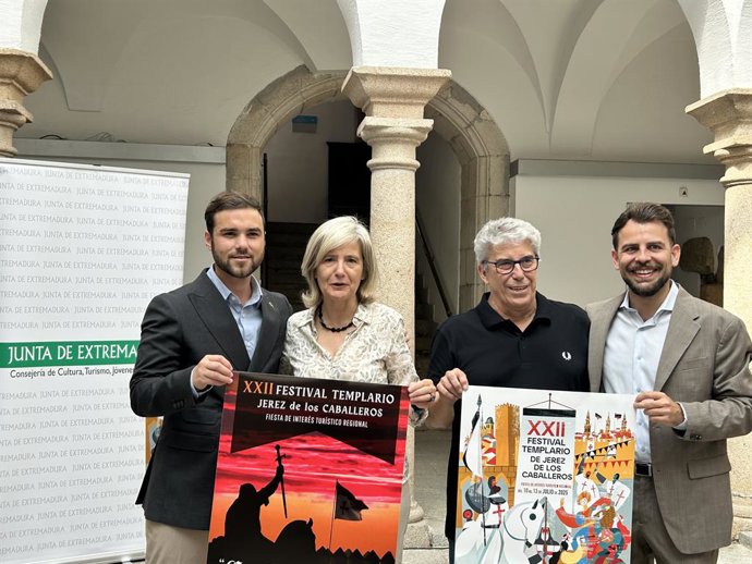 Presentación del Festival Templario de Jerez de los Caballeros