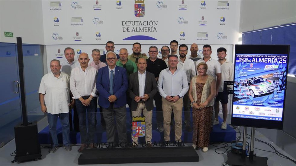 Presentación del Campeonato Provincial de Automovilismo de Almería 2025 Trofeo Diputación.