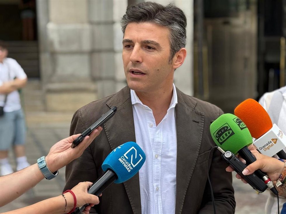 El secretario general del PP de Granada, Jorge Saavedra