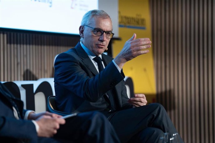 Archivo - El presidente y consejero delegado de Puig, Marc Puig, durante la jornada sobre Catalunya 'Hacia un crecimiento sostenible', de 'Expansión', en el Recinte Modernista Sant Pau, a 31 de marzo de 2025, en Barcelona, Cataluña (España).