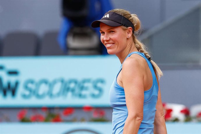 Archivo - La tenista danesa Caroline Wozniacki.