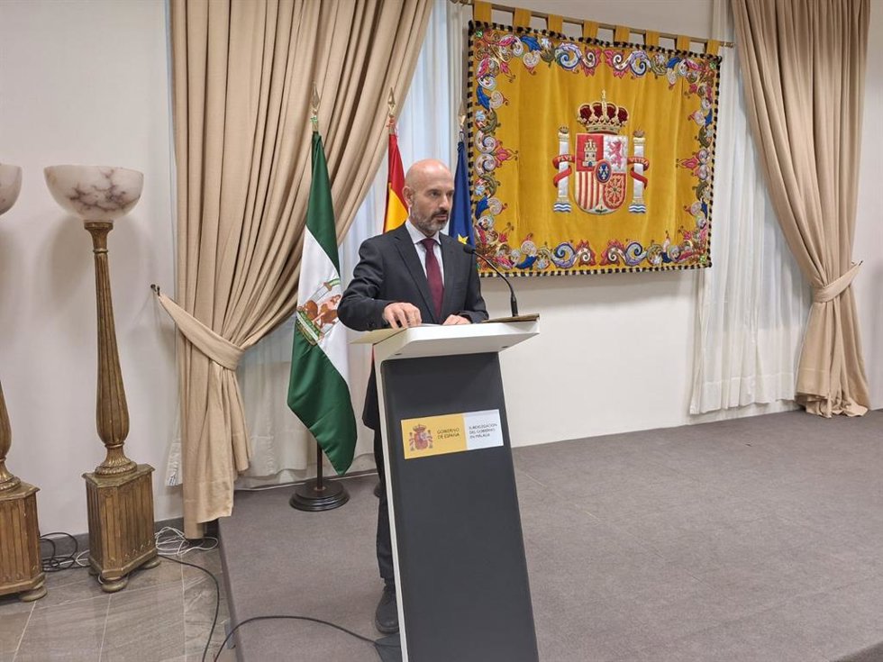 El subdelegado del Gobierno en Málaga, Javier Salas, en una imagen de archivo.