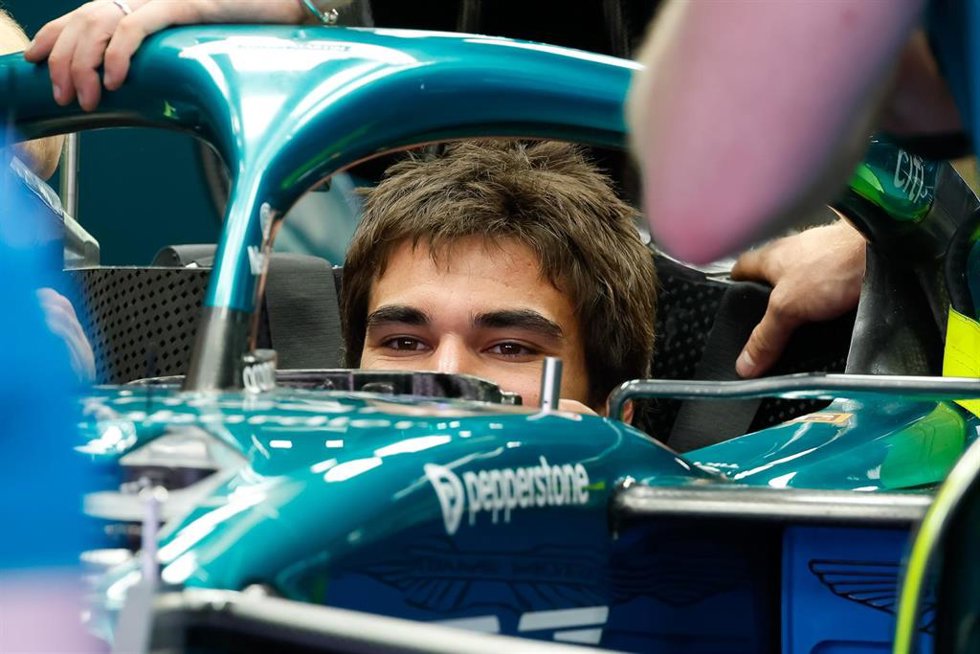 El piloto canadiense de F1 Lance Stroll (Aston Martin), en el GP de España 2025. 