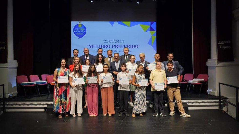 Entrega de los premios del certamen 'Mi libro preferido'