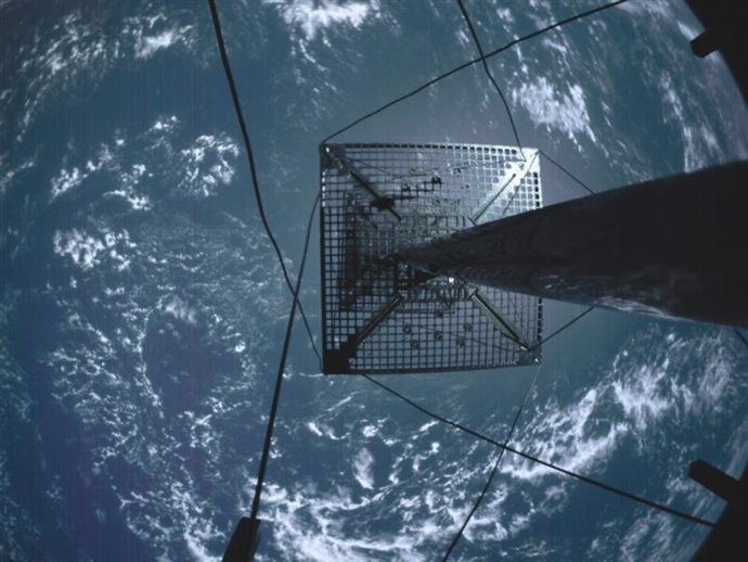 Archivo - Imagen de la tierra desde el satélite IOD-1 de Startical