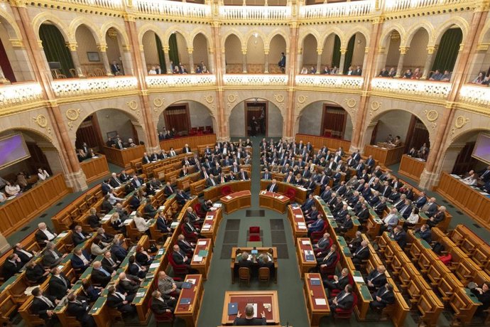 Archivo - Parlamento de Hungría.