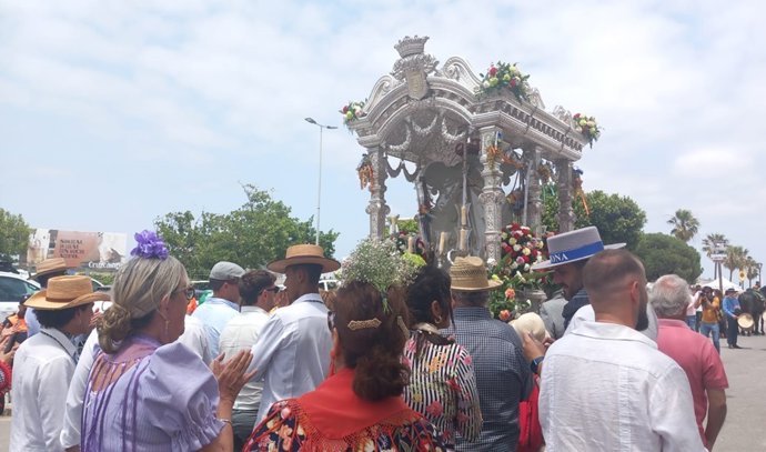 Imagen del camino de la hermandad de Cádiz