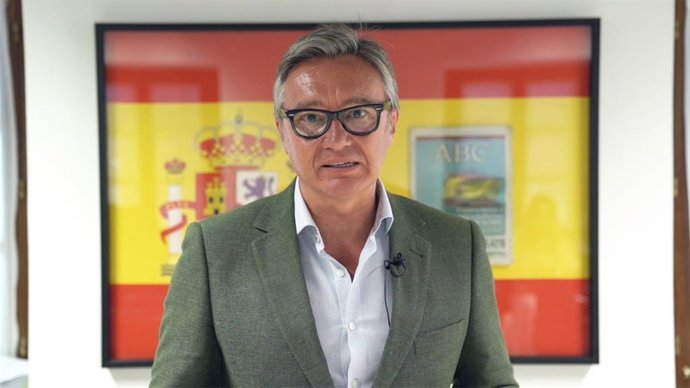 El portavoz de Vox en Andalucía, Manuel Gavira.