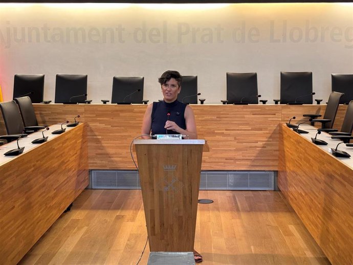 La alcaldesa del Prat de Llobregat (Barcelona), Alba Bou