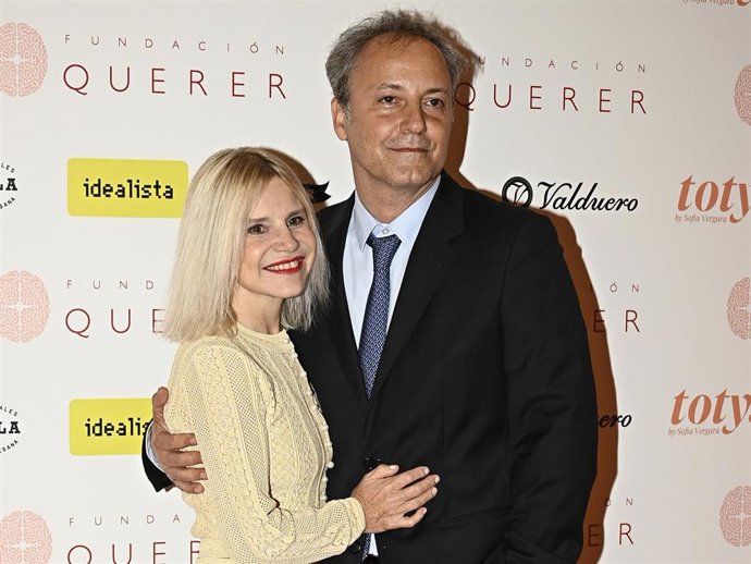 Eugenia Martínez de Irujo y Narcís Rebollo durante la tradicional cena benéfica que celebra la Fundación Querer