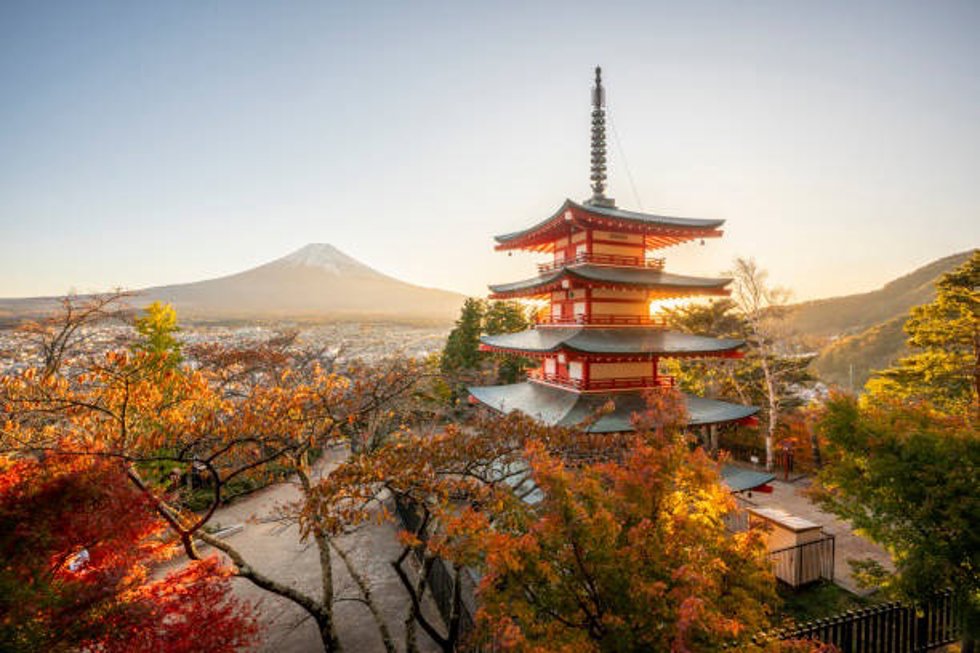 Fujiyoshida, Japon Pagoda