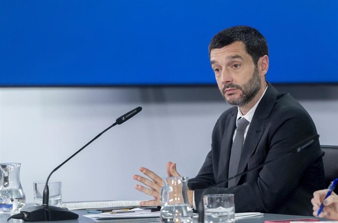 El ministro de Derechos Sociales, Consumo y Agenda 2030, Pablo Bustinduy.