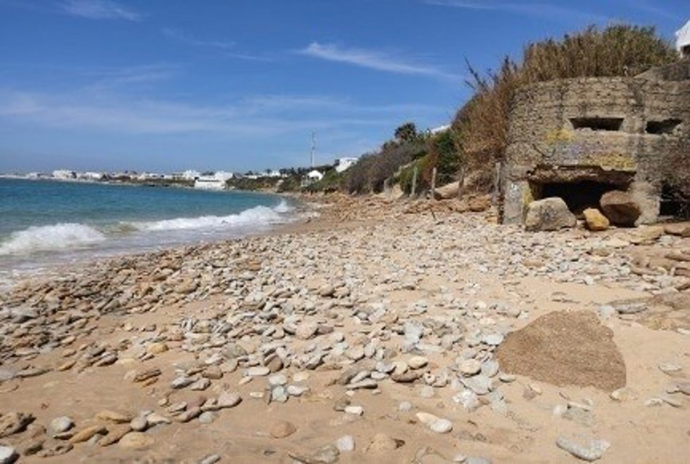Playa de Los Caños de Meca en Barbate.