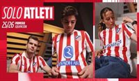 El Atlético de Madrid vuelve al patrón "más clásico" en la nueva camiseta para la temporada 2025-26