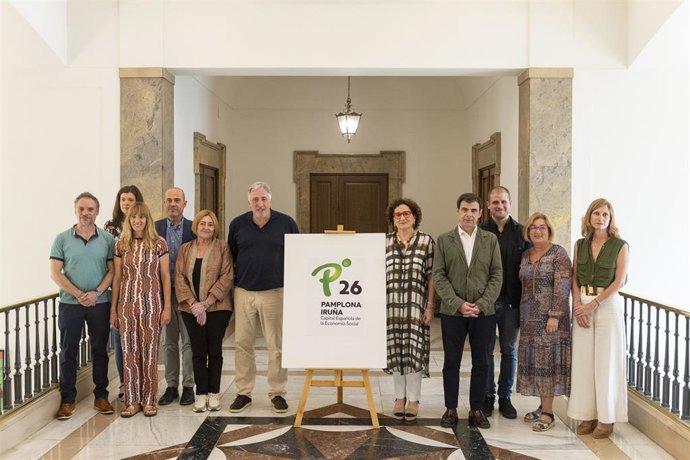Presentación de la candidatura de Pamplona a la Capitalidad de la Economía Social 2026.