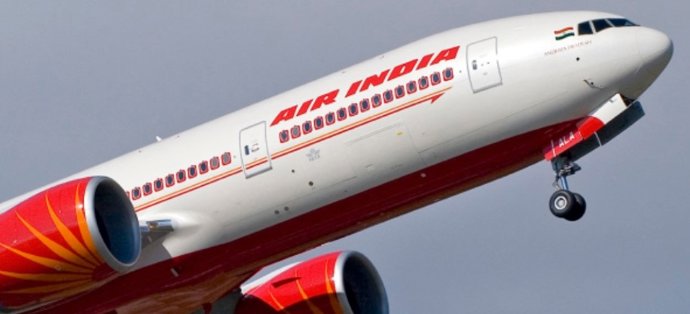 Archivo - Un avió d'Air India 