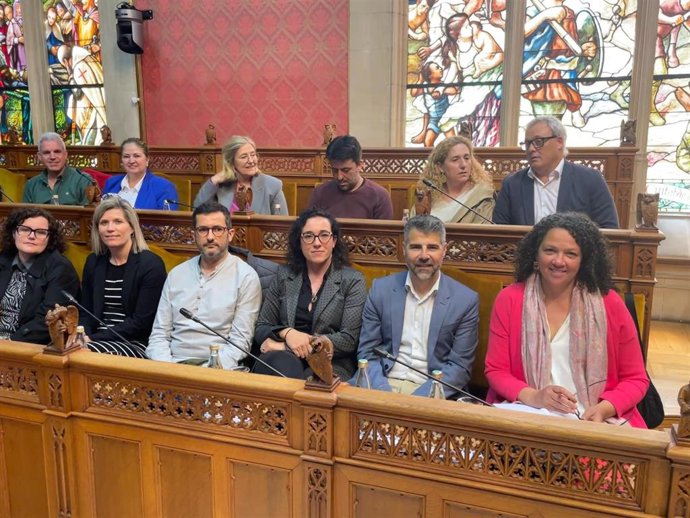 Representantes del PSIB en el Consell de Mallorca.
