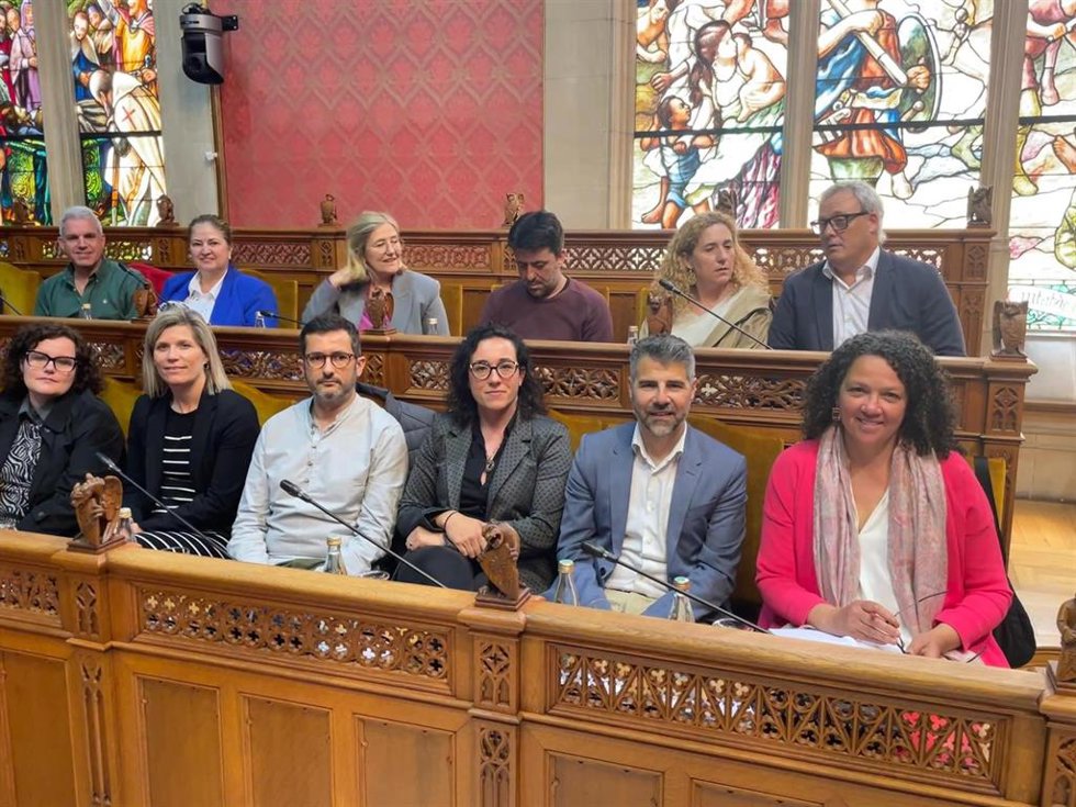 Representantes del PSIB en el Consell de Mallorca.