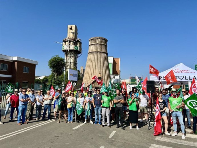 Huelga en Fertiberia.
