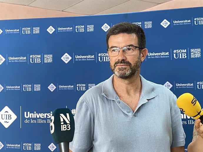 El coordirector técnico y presidente del tribunal de las PAU, Joan Antoni Mesquida