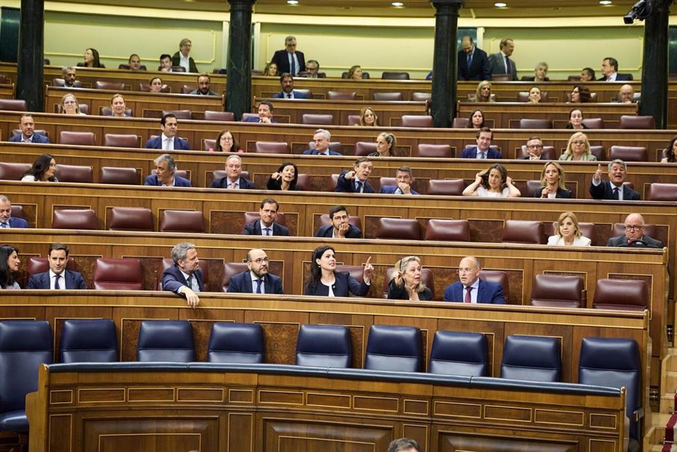 Sesión plenaria en el Congreso de los Diputados, a 12 de junio de 2025, en Madrid (España).