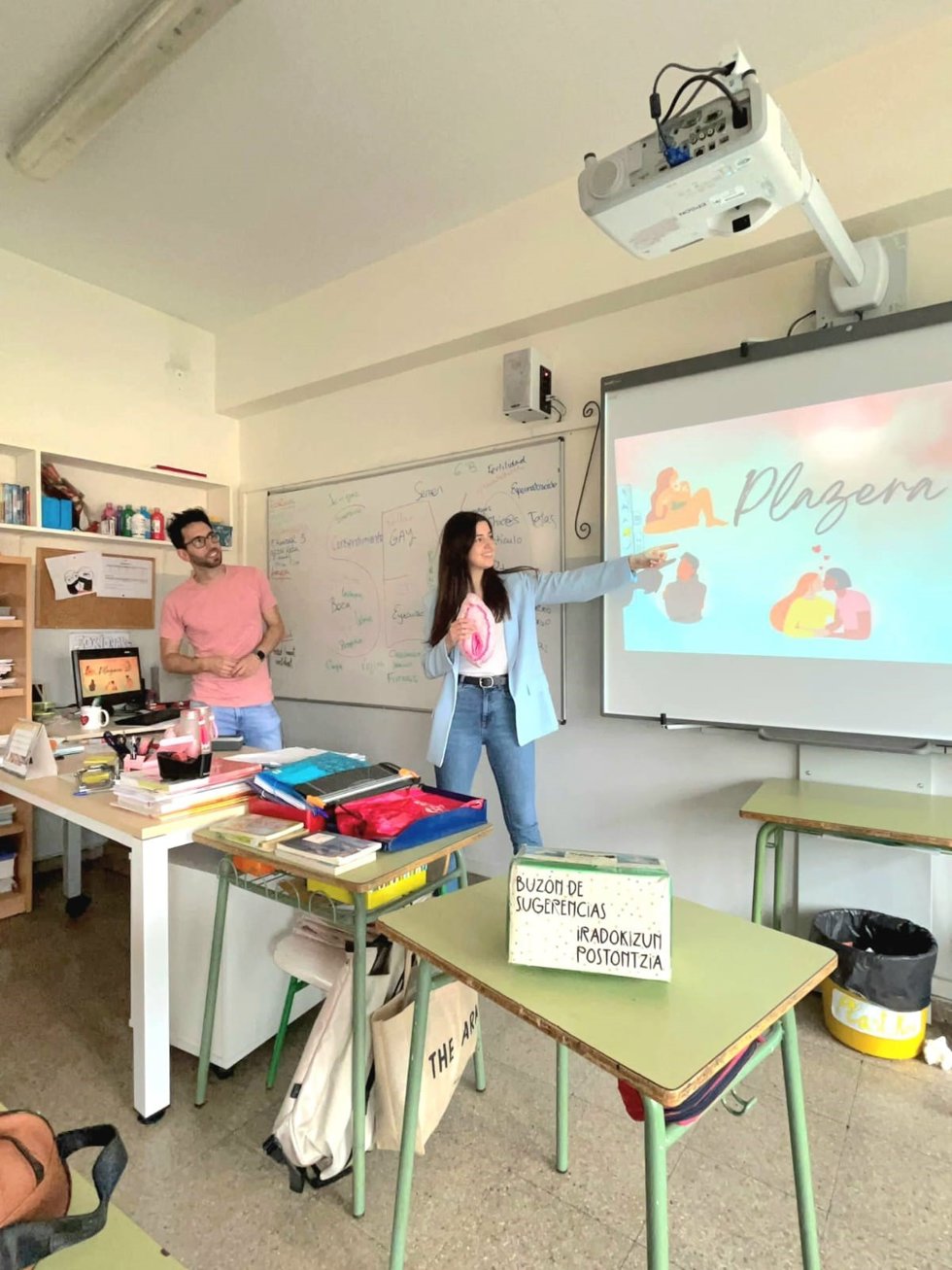 Taller de educación afectivo-sexual a escolares de Primaria por parte de Osakidetza