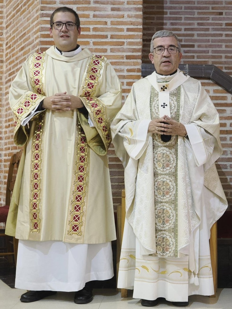 Alberto Muñoz (i) y Luis Argüello.