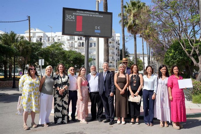 El alcalde de Estepona, José María García Urbano, en una imagen de archivo