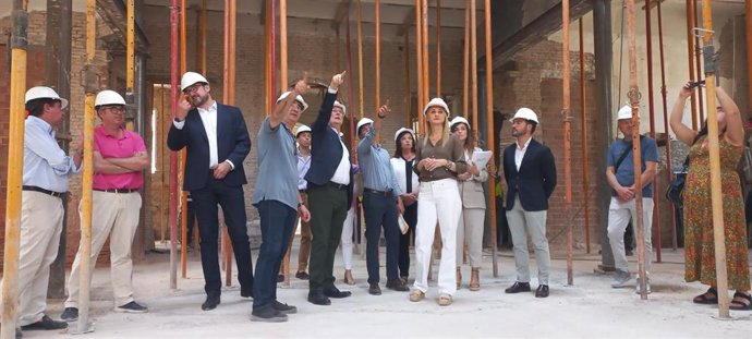 Visita técnica a las obras de la Cárcel Vieja