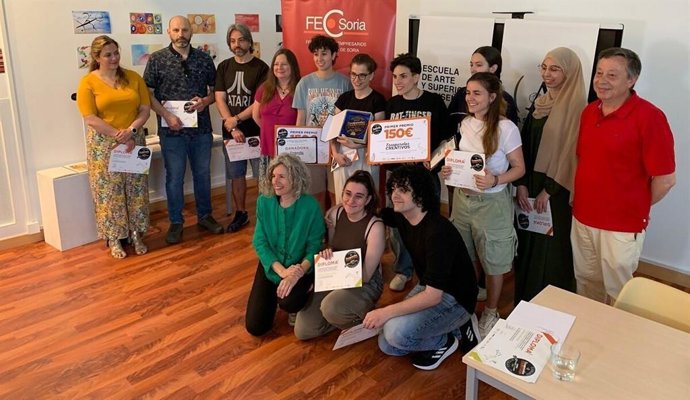 Entrega de premios del III Concurso de Escaparates Creativos de Soria.