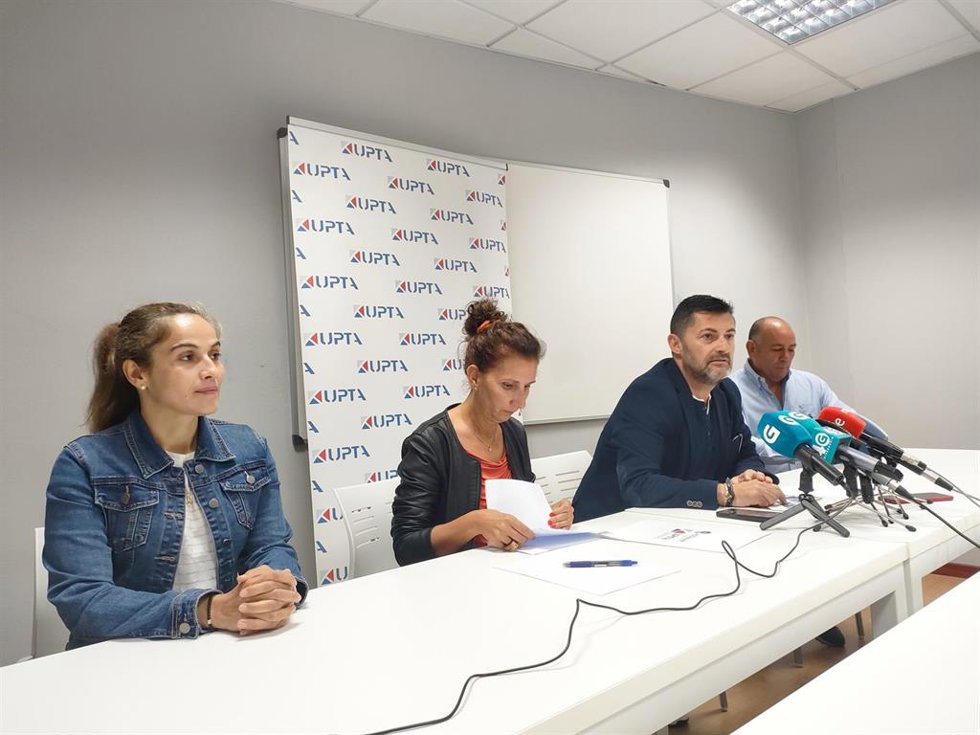 Rueda de prensa de UPTA y de la asociación de Empresarios de Atracciones de Feria de Galicia