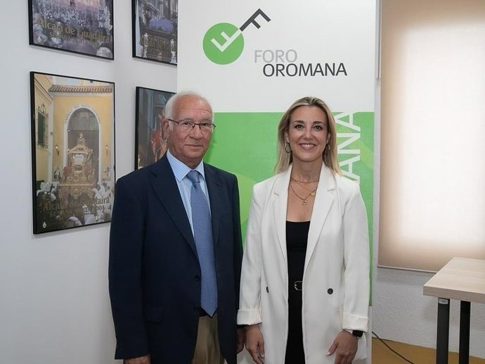 La alcaldesa de Alcalá de Guadaíra (Sevilla), Ana Isabel Jiménez, en el Foro Oromana.