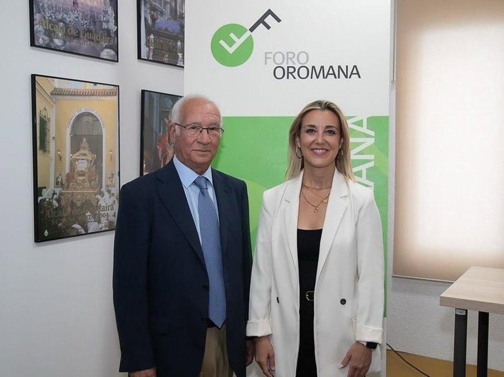 La alcaldesa de Alcalá de Guadaíra (Sevilla), Ana Isabel Jiménez, en el Foro Oromana.
