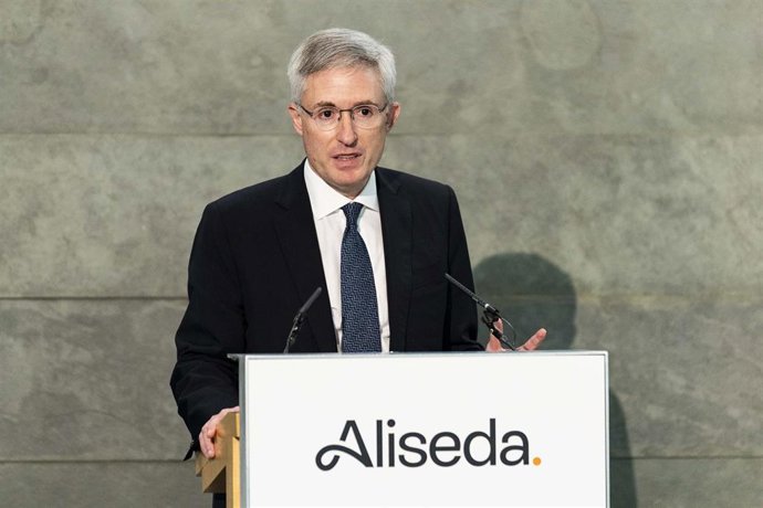 Eduard Mendluce durante el acto