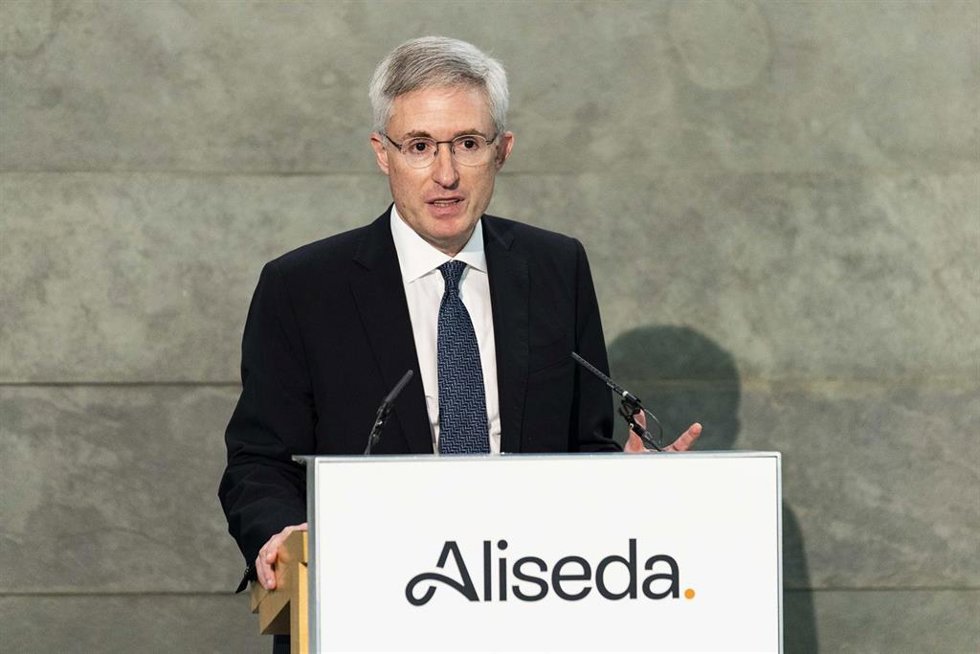 Eduard Mendluce durante el acto