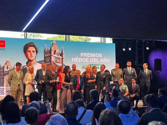Los primeros Premios Héroes del Año rescatan 15 historias de ciudadanos anónimos ejemplares en honor al Héroe del patín