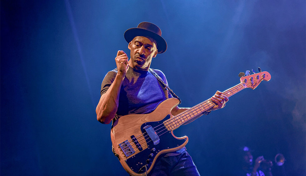 El bajista Marcus Miller