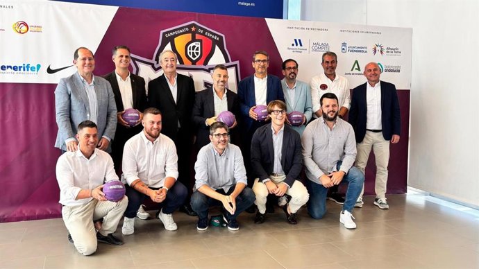 Presentación del campeonato de España de Minibasket Femenino que se celebra en la provincia de Málaga del 22 al 28 de junio