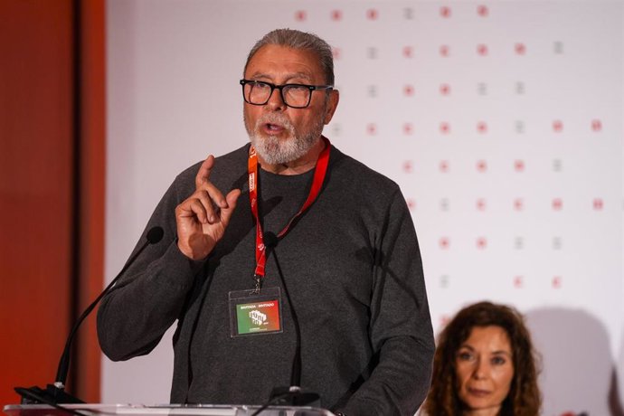 Archivo - El secretario general de UGT en Sevilla, Juan Bautista Ginés