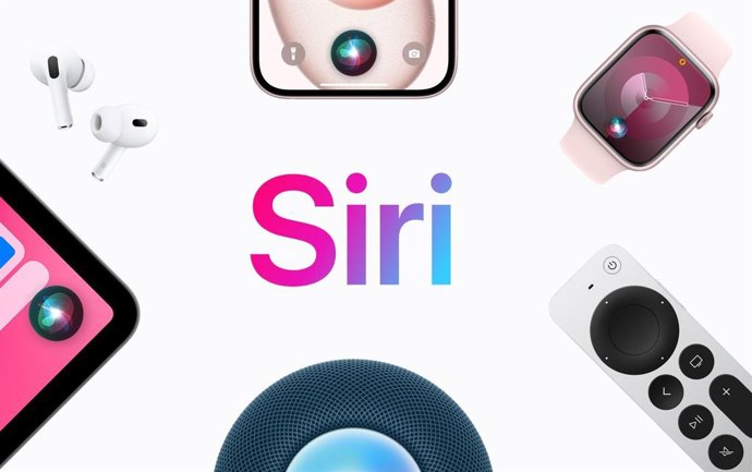 Assistente Siri da Apple.