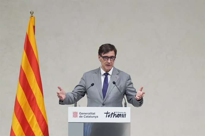 El president de la Generalitat, Salvador Illa
