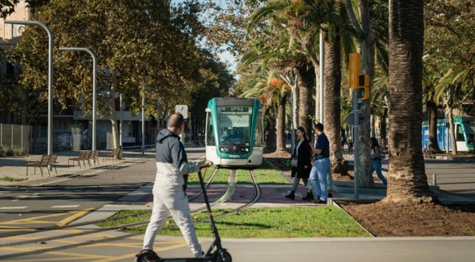 La avenida Diagonal de Barcelona