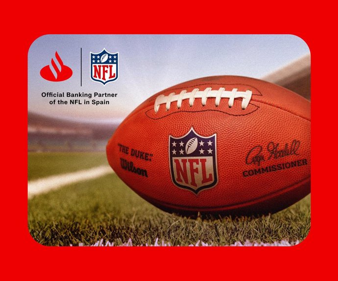 Santander, banco oficial de la NFL en España, ofrecerá entradas en preventa exclusiva a sus clientes para el histórico partido entre los Dolphins y Commanders el 16 de noviembre de este 2025 en el Santiago Bernabéu.