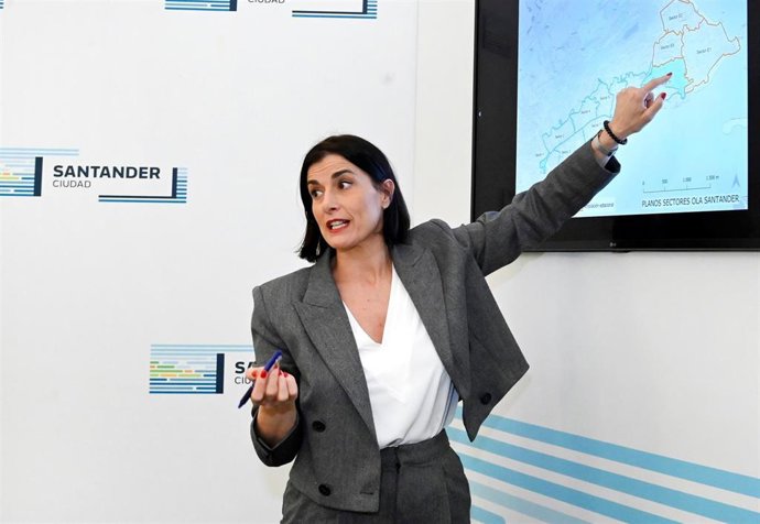 Archivo - La alcaldesa de Santander, Gema Igual