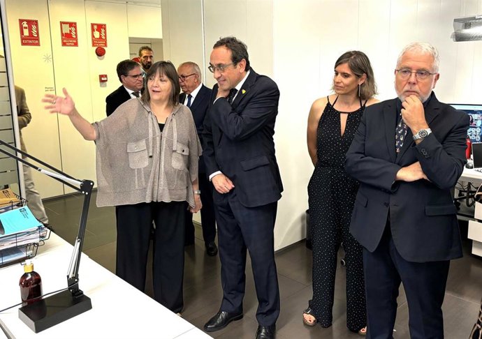 Rull durante su visita.